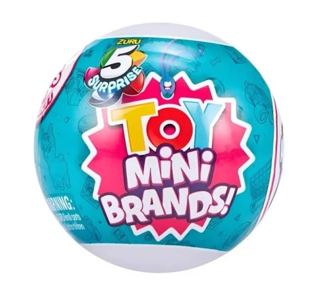 Zuru Mini Brands Toys 5 Surprise Mini Brands Toy Miniature Toys Mystery Blind Box Series 1 Original
