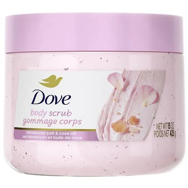Dove Himalayan Salt & Rose Oil Body Scrub