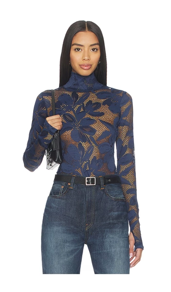 Zadie Crochet Floral Top