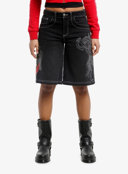 Ed Hardy Panther Girls Jorts