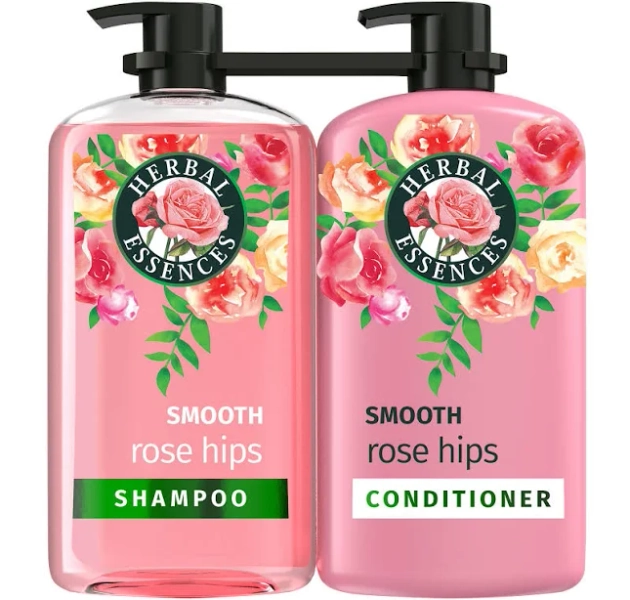Herbal Essences Smooth Rose Hips Shampoo and Conditioner