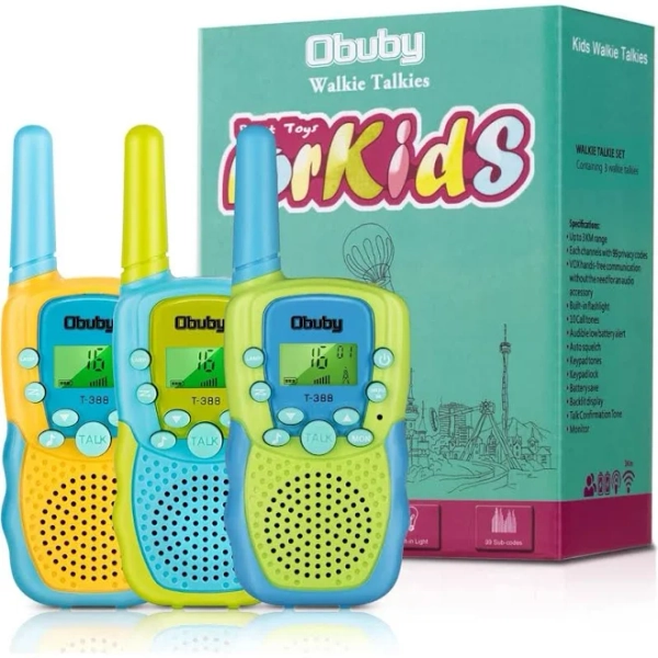 Obuby Walkie Talkies for 3-12 Year Old Boys