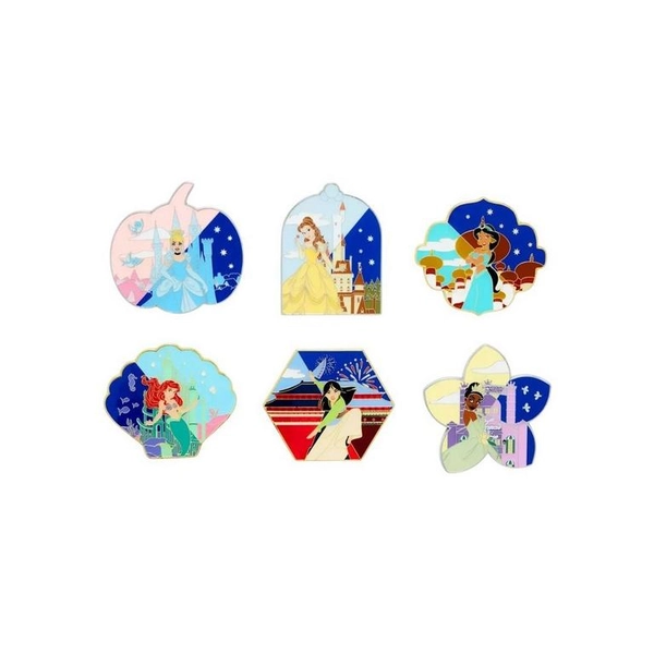 Loungefly Disney Princess Day and Night Blind Box Enamel Pin