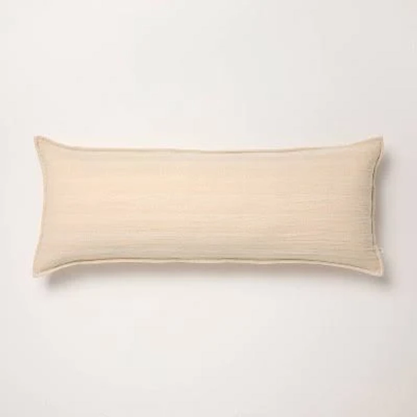 Hearth & Hand with Magnolia Tonal Stripe Oblong Throw Pillow