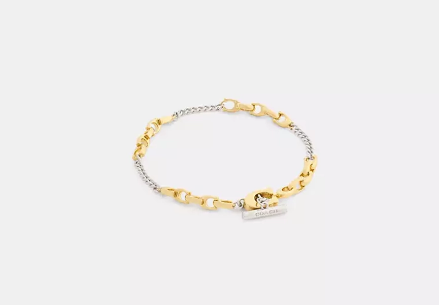 Linked C Bracelet