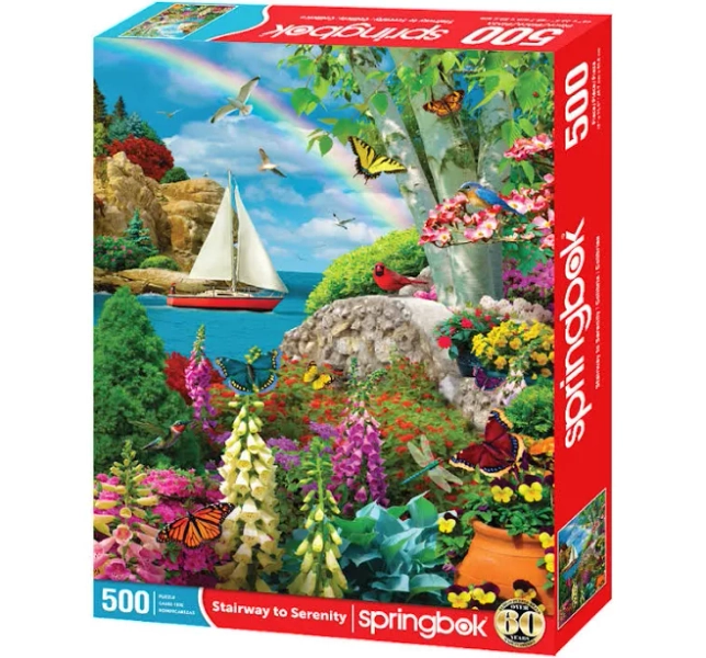Stairway to Serenity 500 Piece Jigsaw Puzzle