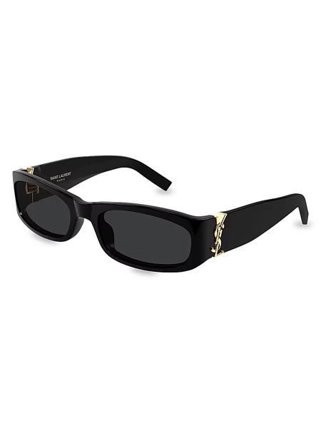 55MM Rectangular Sunglasses