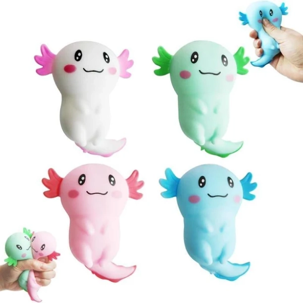 Random Color Cute Toy, 2 Counts Stress Relief Toy, Sensory Fidget Toy, Party Favors, Birthday Gifts for Boys & Girls