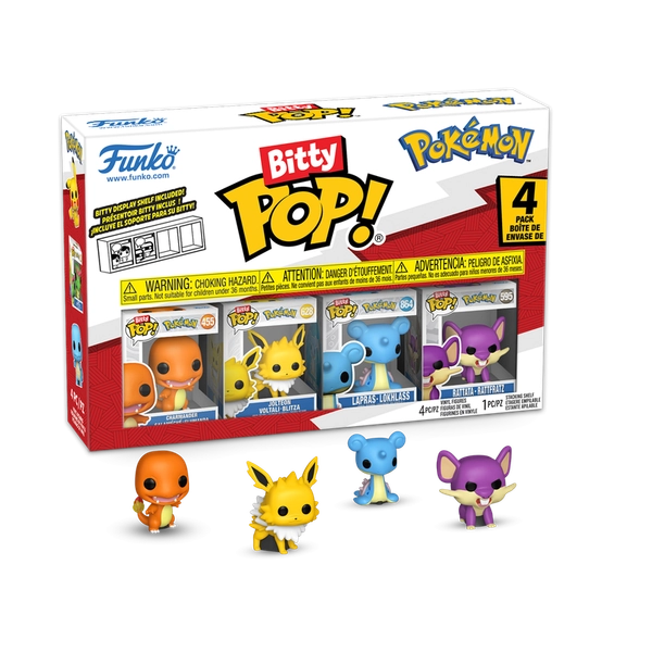 Bitty Pop! Pokémon 4-Pack Series 2