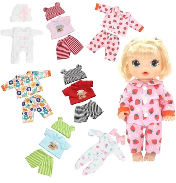 2025 New Outfits suitable For 12 Inches30cm Baby Alive Doll, Baby Doll clothes | Infant Doll