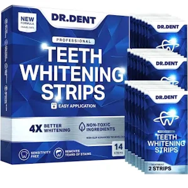 DrDent Professional Teeth Whitening Strips