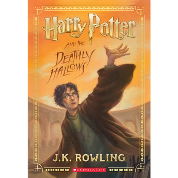 Harry Potter and the Deathly Hallows (Harry Potter, Book 7) - by  J K Rowling (Paperback)