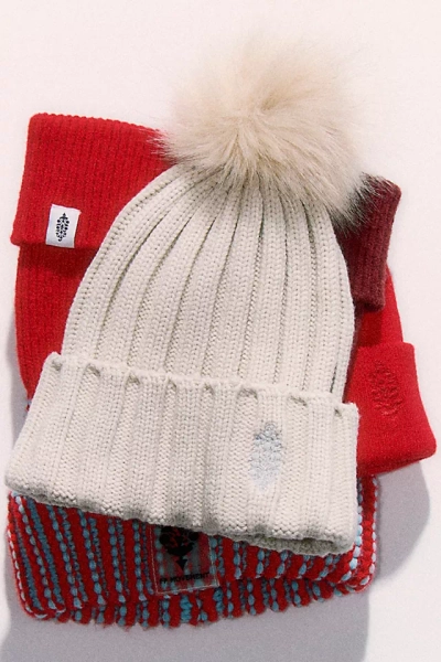 Fresh Powder Pom Beanie