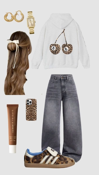 School outfit inspo 🐆👟 | Casual preppy outfits, Cute preppy outfits, Cute outfits