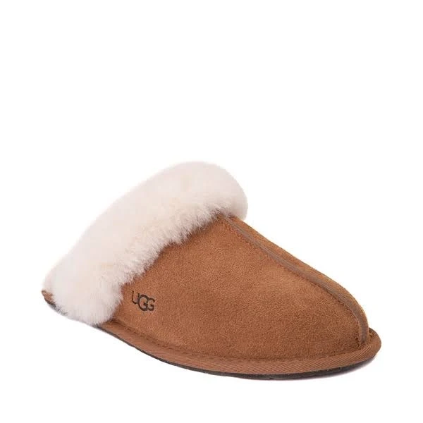 Womens UGG Scuffette II Slipper - Chestnut - Size 7