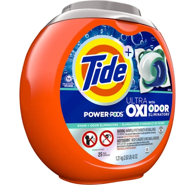 Tide Power Pods Ultra Oxi Laundry Detergent Pacs
