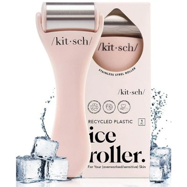 Kitsch Mini Spa Rollers, Ice Roller for Face & Neck, Pink