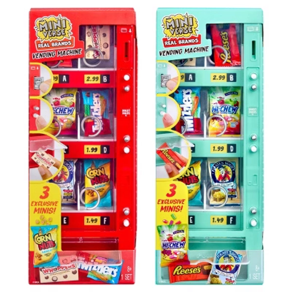 MGA's Miniverse Real Brands Vending Machine with One Vending Machine Included