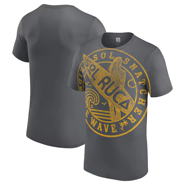 Men's Gray Sol Ruca Sol Snatcher T-Shirt