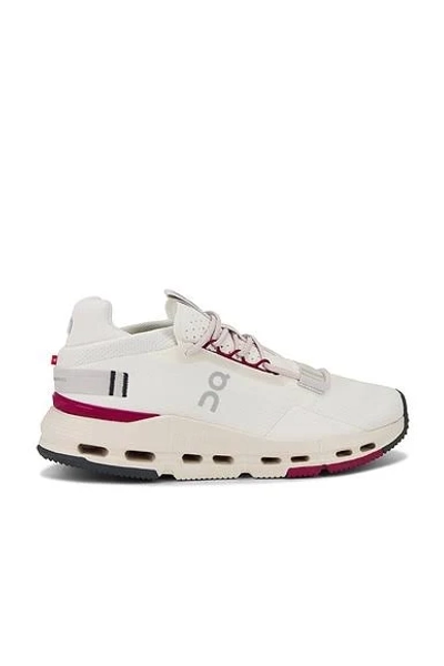 On Cloudnova 2 Sneaker in Ivory - size 5.5
