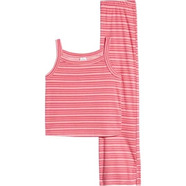 Nordstrom Kids' Caliente Lilah Stripe Pajamas