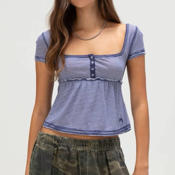 BDG Brittney Babydoll Top