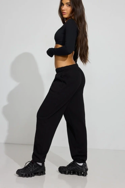 UltraFleece Boyfriend Sweatpants Black - Garage Clothing | Fashion Clothing and Accessories