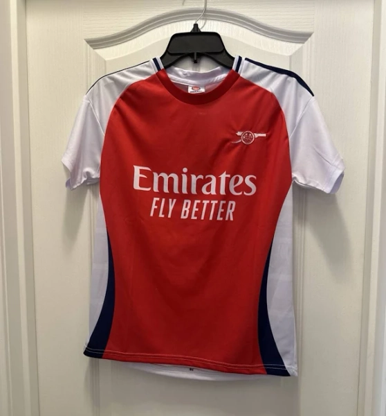 Emirates Fly Better Jersey Size 28 Small Arsenal Shirt Soccer Football