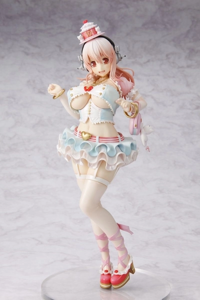 Super Sonico 10th Anniversary Birthday Party Ver. 1/7 Scale Figure