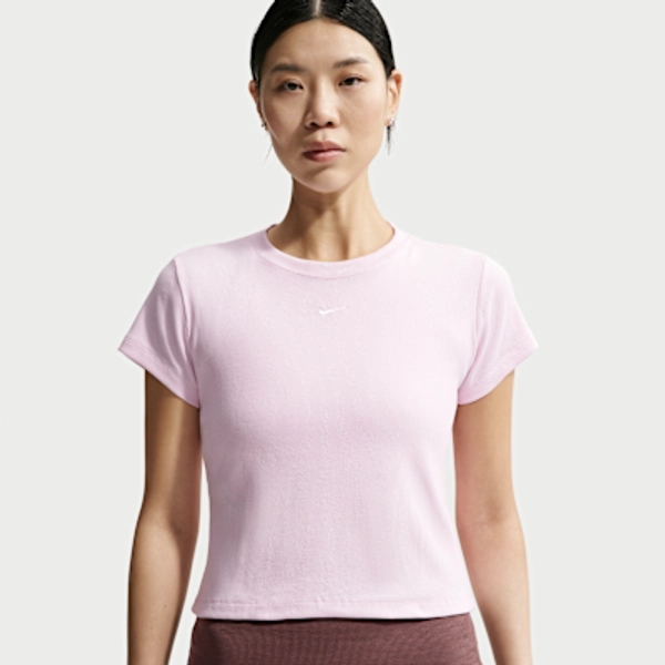 Nike Sportswear Women's Tight Ribbed Short-Sleeve T-Shirt
