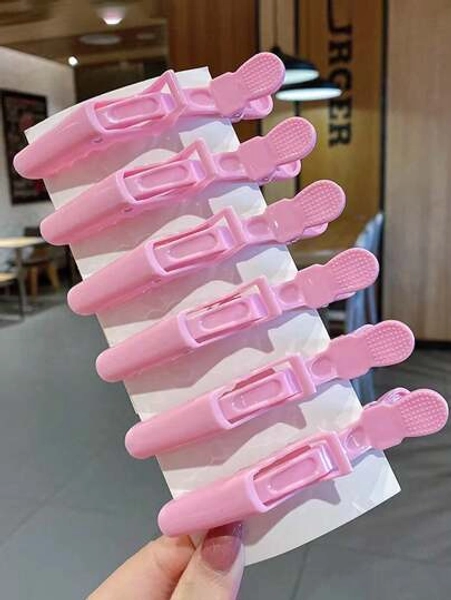 10/6/1pc Salon Alligator Clips, Plastic Alligator Hair Clips, Seamless Bangs Clips, Duckbill Alligator Clips, Makeup Artist Side Positioning Clips, Hair Stylist Partition Clips, Salon Home Or Hotel Travel, Non-Slip Alligator Clips, Multi-Function Hair Clips, Hairdressing Toolshair,Hair Accessory,Hair Accessories,Hair Accessories For Women,Fall,Travel,Hair Tools,Accessories Women,Hair Stuff,Fall,Hair,Hair Accessories,Hair Accessories For Women,Travel,Hair Accessory,Hair Accessories Women,Hair Tools,Hair Stuff,Stuff,Beauty Accessories