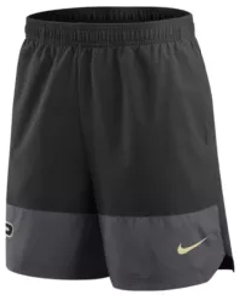 Nike Men's Purdue Boilermakers Black Woven Shorts