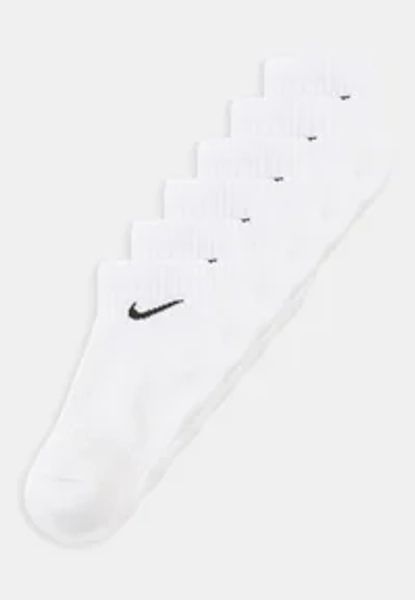 EVERYDAY CUSH ANKLE 6 PACK UNISEX - Sportsocken - white/black