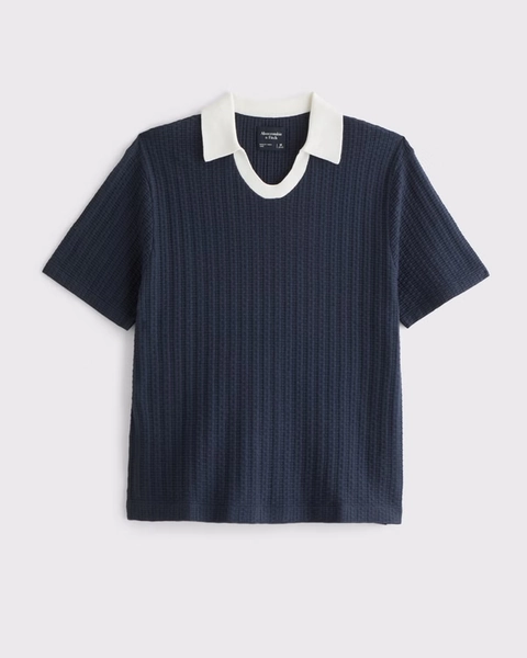 Varsity Johnny Collar Sweater Polo