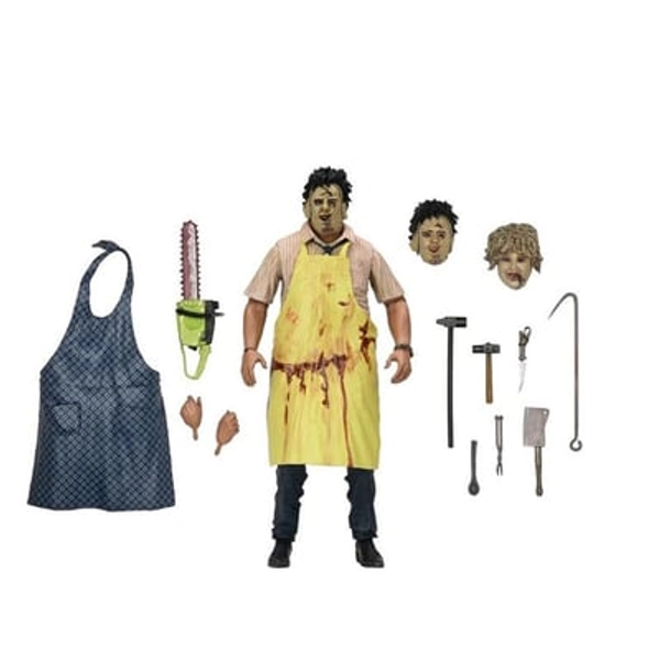 NECA Texas Chainsaw Massacre 50th Anniversary Ultimate Leatherface 7-in Action Figure
