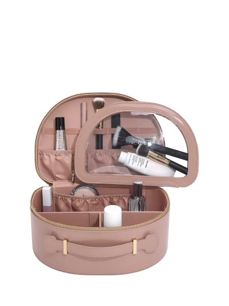 Stackers Patent Zipped Vanity Case