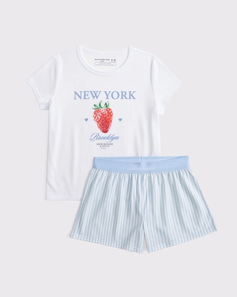 shorts pajama set
