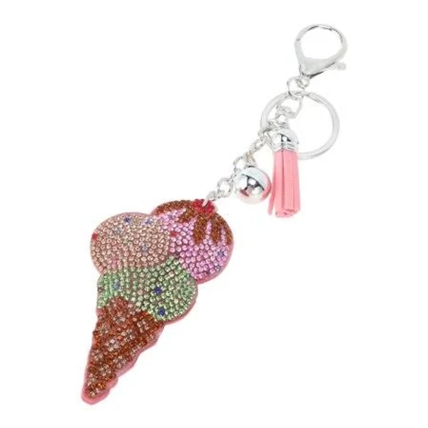 Rhinestone Keychain