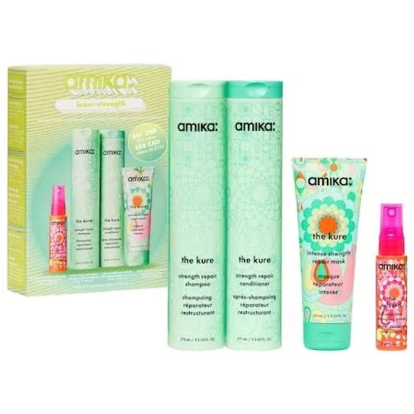 Amika Inner Strength Repair Routine Hair Gift Set