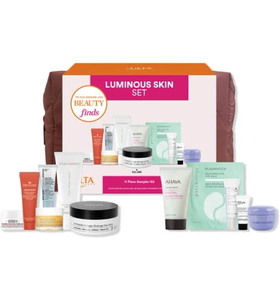 Ulta Beauty Luminous Skin Set 11 Piece Set