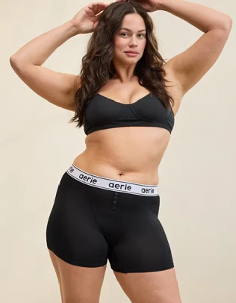 Superchill Cotton High Waisted Logo Boyshort Underwear