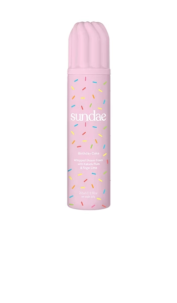Birthday Cake Whipped Shower Foam