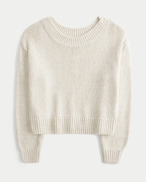 Lofty Off-the-Shoulder Sweater