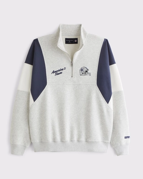 Dallas Cowboys Half-Zip Sweatshirt