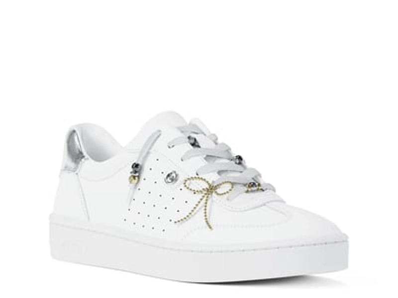 Michael Michael Kors Scotty Charm Sneaker | Women's | White | Size 9.5 | Sneakers