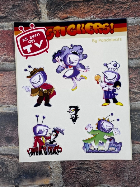 Tenna Outfit Stickers