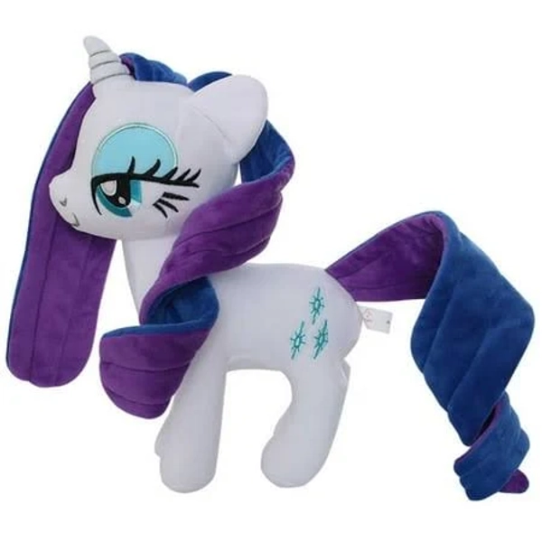 12-inch Little Pony Rarity Stuffed Animal Plush Toy, Cuddly Cartoon Collection Gift for Fans, Other