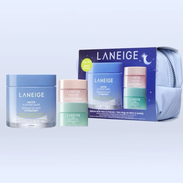 Laneige Dream Skin Trio Sleeping Masks Set