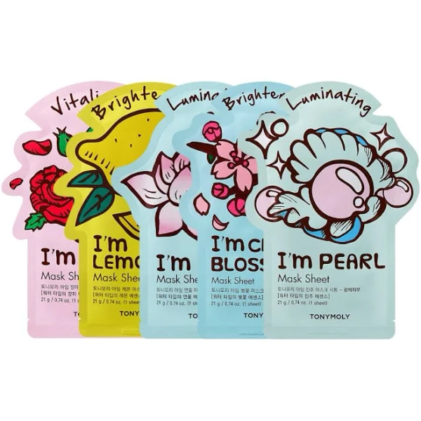 TONYMOLY Brightening Set 5pc Brighten & Glow 5-Pack