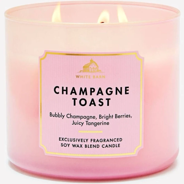 Bath & Body Works Champagne Toast 3-Wick Scented Candle